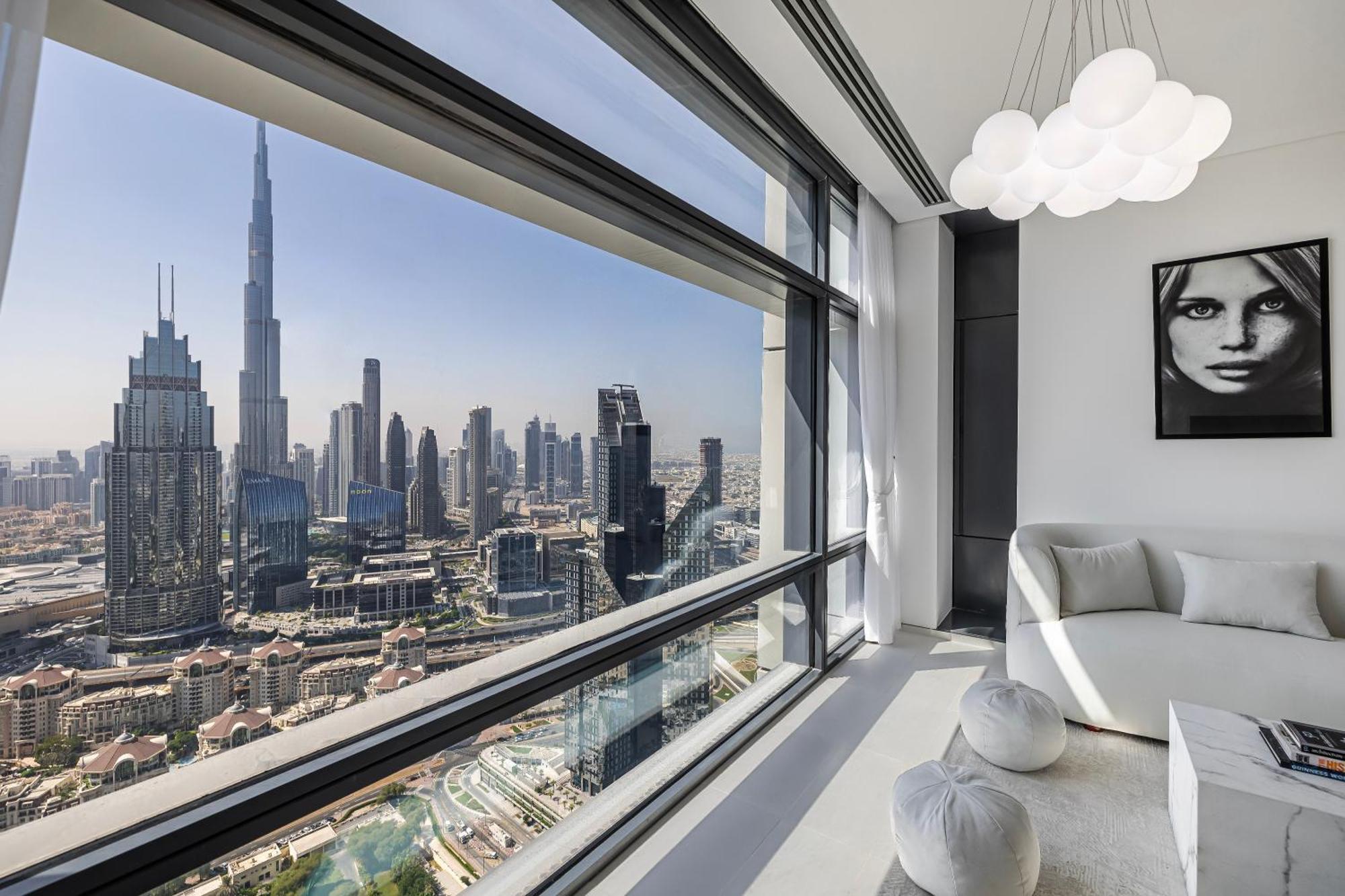 דירות דובאי 1Br Burj Khalifa View Index Tower Difc מראה חיצוני תמונה